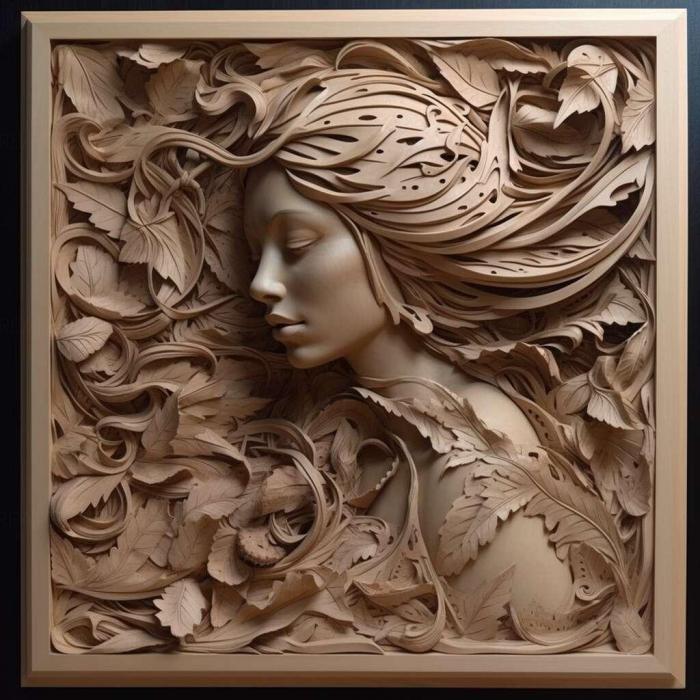 نموذج ثلاثي الأبعاد لآلة CNC 3D Art 